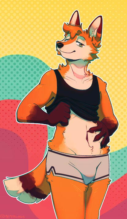 Tummy scratch